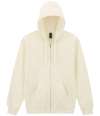 GD69 SF600 Gildan SoftStyle® Midweight Full Zip Hooded Sweatshirt Off White colour image